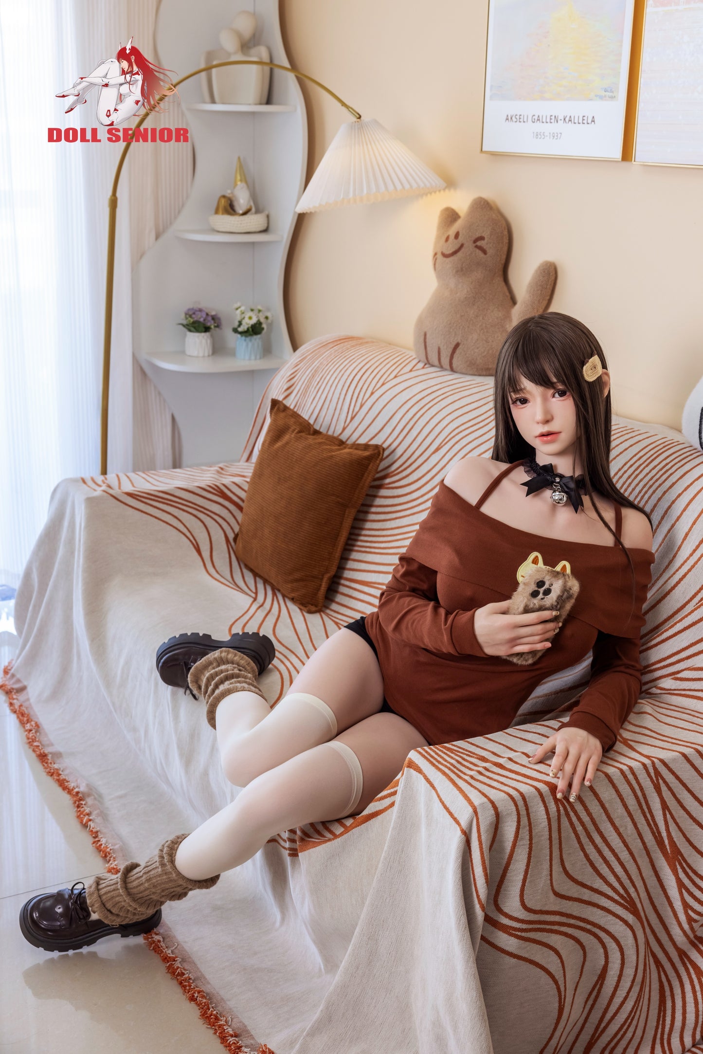 Doll Senior【Meixiao】163cm/5ft 4 in E Cup Silicone Customizable Sex Doll