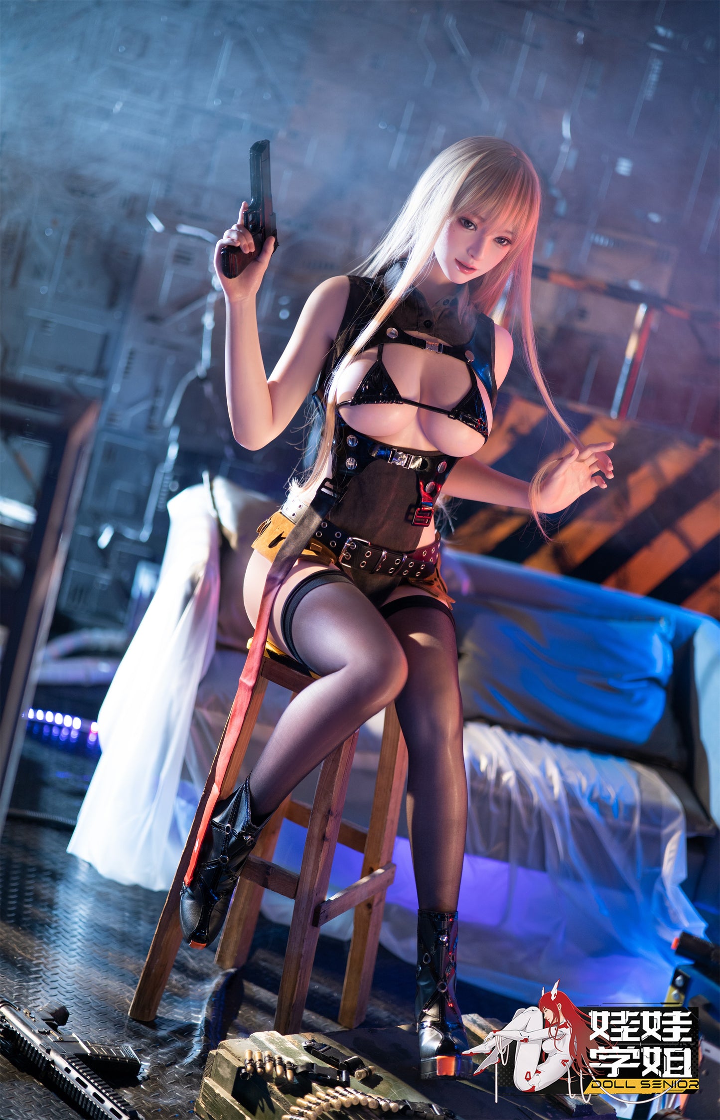 Doll Senior【Lengyue】163cm/5ft 4 in E Cup Silicone Customizable Sex Doll