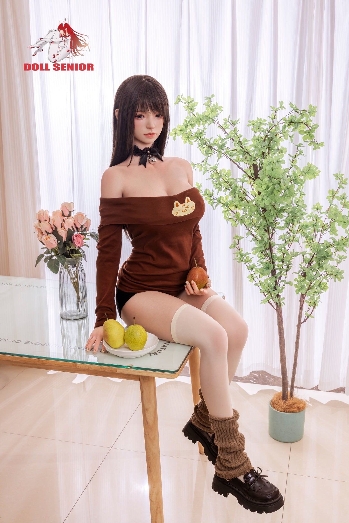 Doll Senior【Meixiao】163cm/5ft 4 in E Cup Silicone Customizable Sex Doll