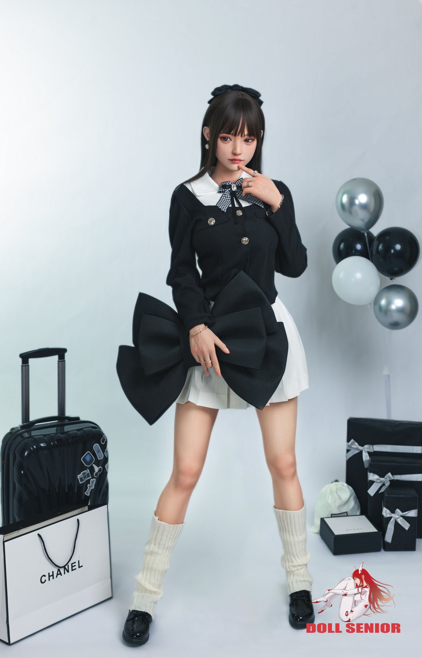 Doll Senior【Lengyue】168cm Silicone  Implanted Hair Customizable Sex Doll