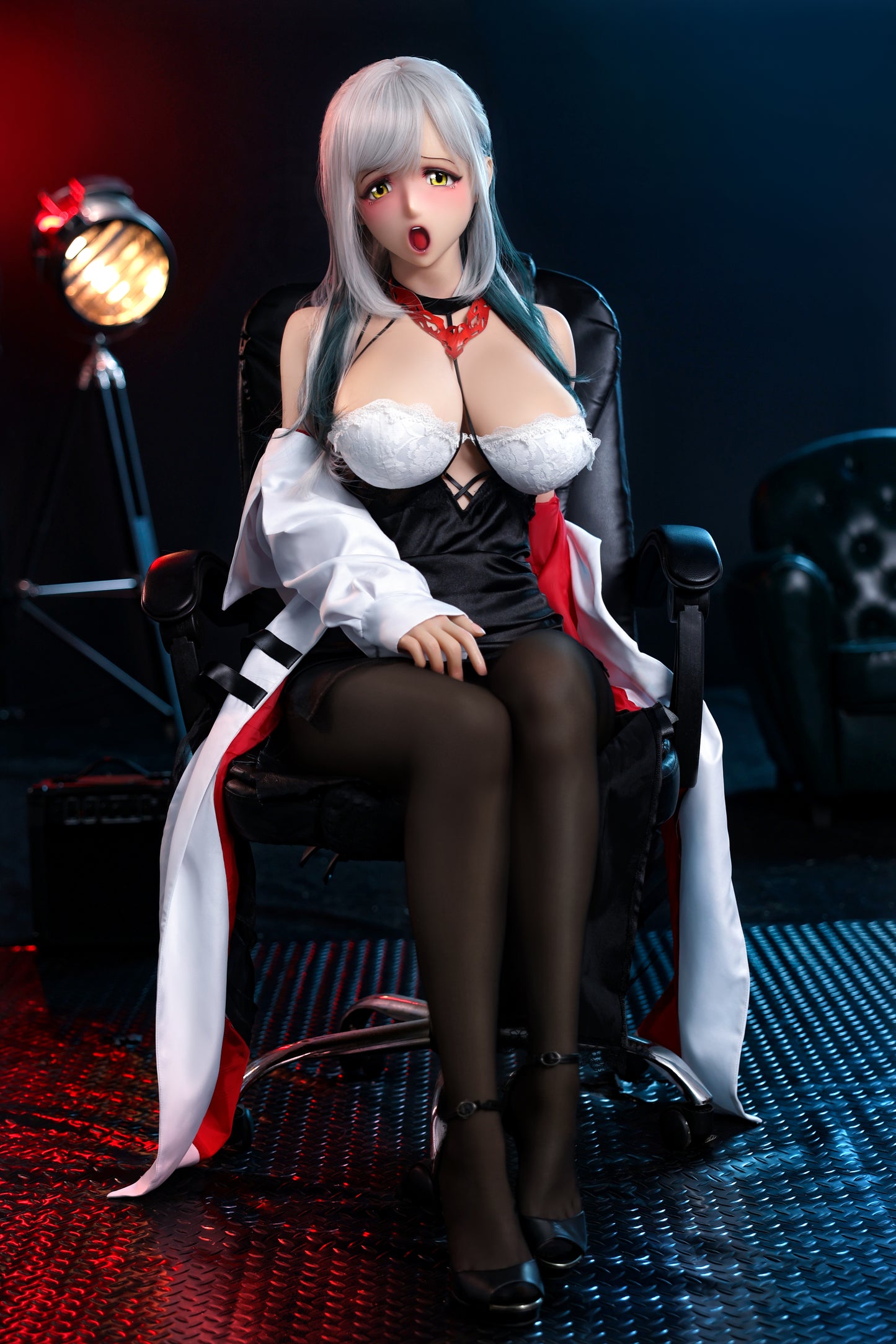 Doll Senior【Rayvenado】161 cm/5 ft 3 in E Cup Silicone  Customizable Sex Doll
