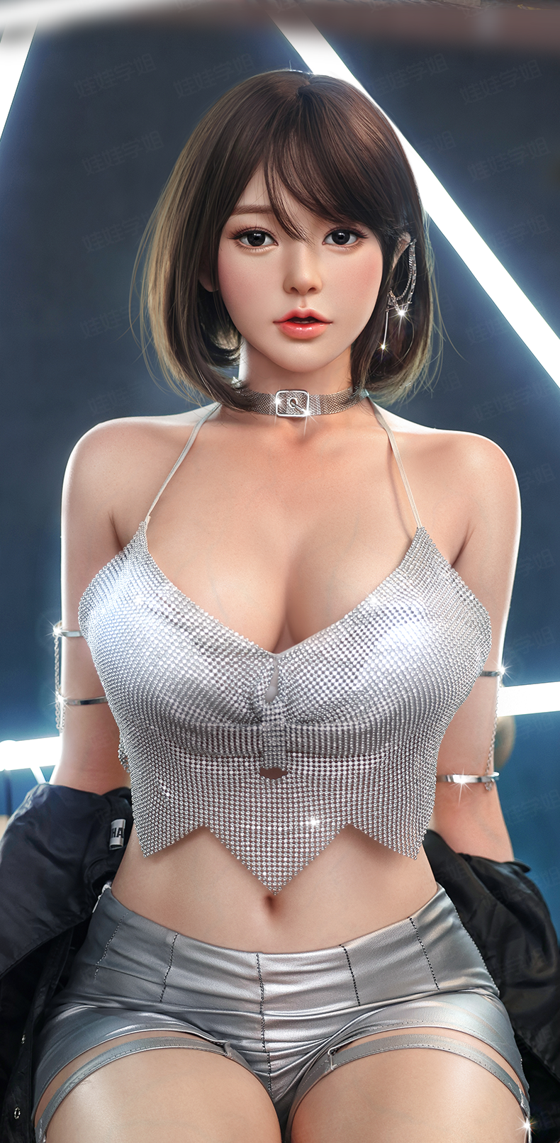 Doll Senior【Geji】 163cm/5ft 4 in E Cup Silicone Customizable Sex Doll