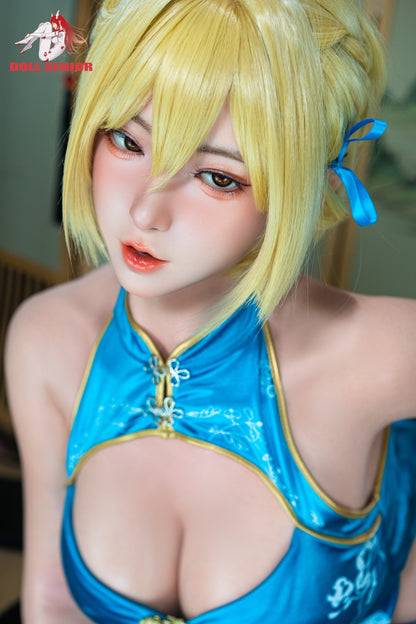 Doll Senior【Mizushaku Aoi】160 cm/5 ft 3 in E Cup Silicone Customizable Sex Doll