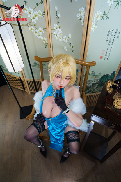 Doll Senior【Mizushaku Aoi】160 cm/5 ft 3 in E Cup Silicone Customizable Sex Doll