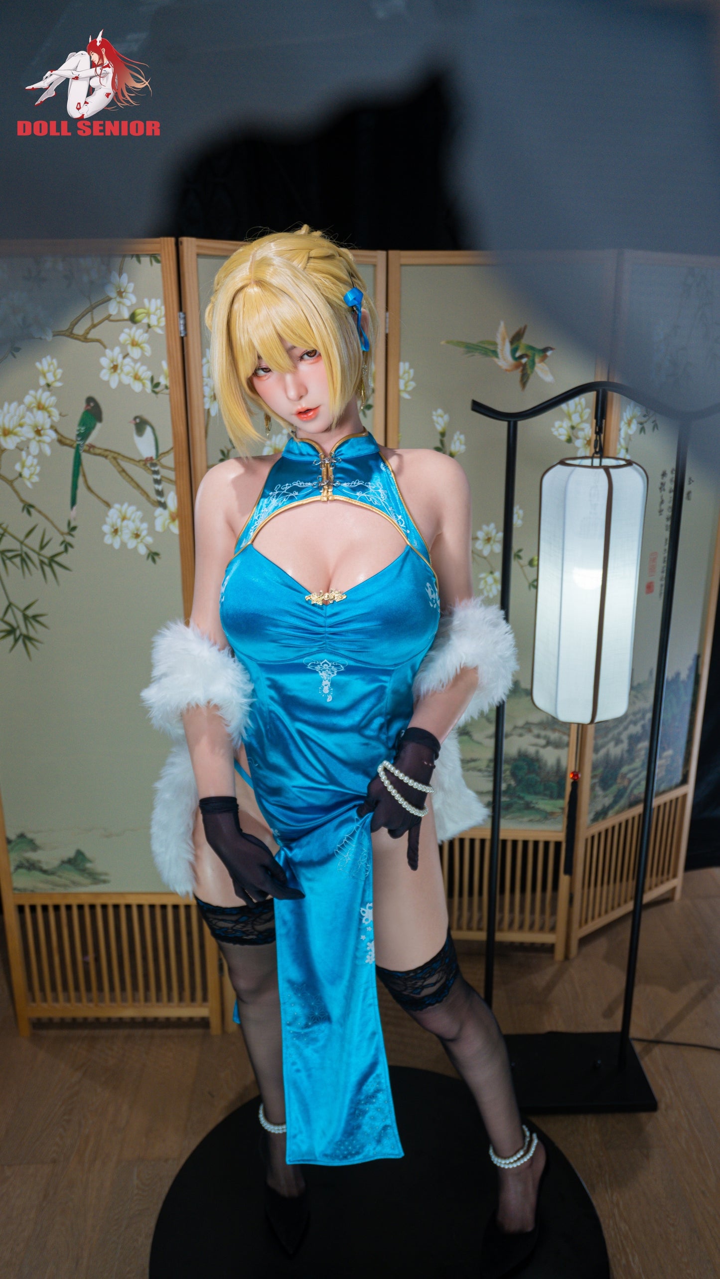 Doll Senior【Mizushaku Aoi】160 cm/5 ft 3 in E Cup Silicone Customizable Sex Doll