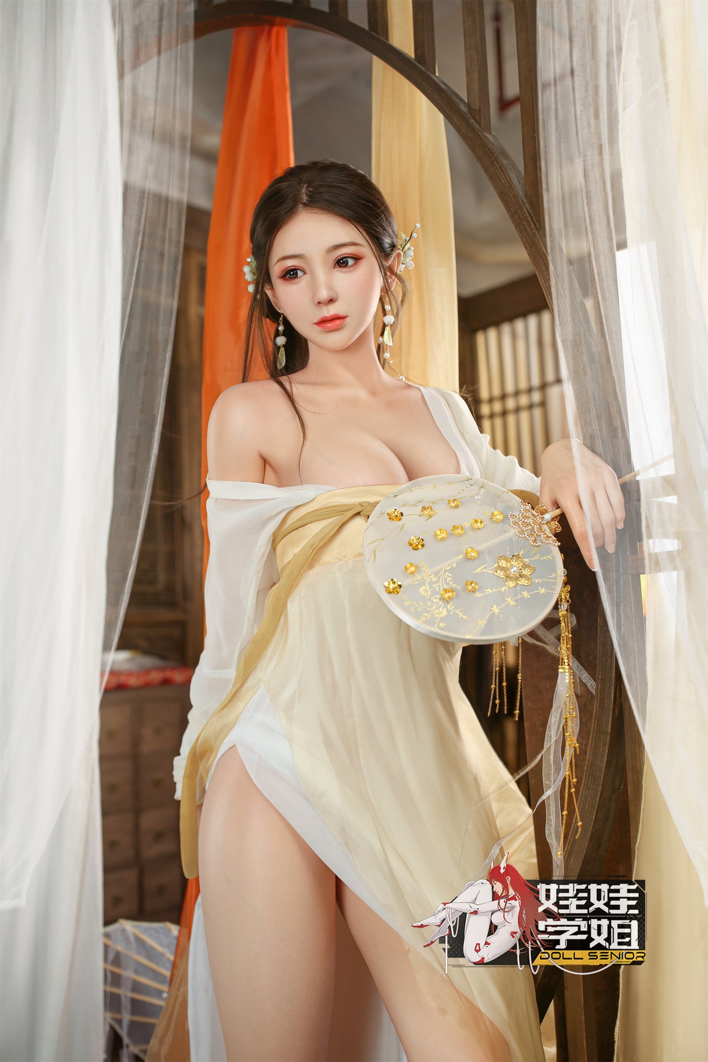 【白衣BaiYi】Кукла Senior 168 см, силиконовая секс-кукла с чашкой D 