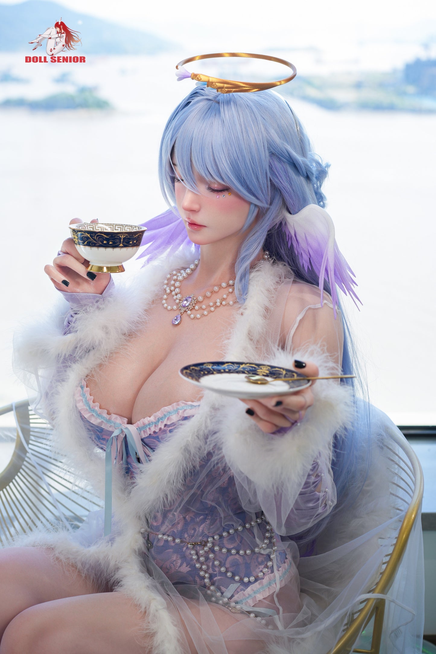 Doll Senior【Dream】170cm/5ft 7 in G Cup Closed-eye Silicone Real Skin Texture Version Customizable Sex Doll