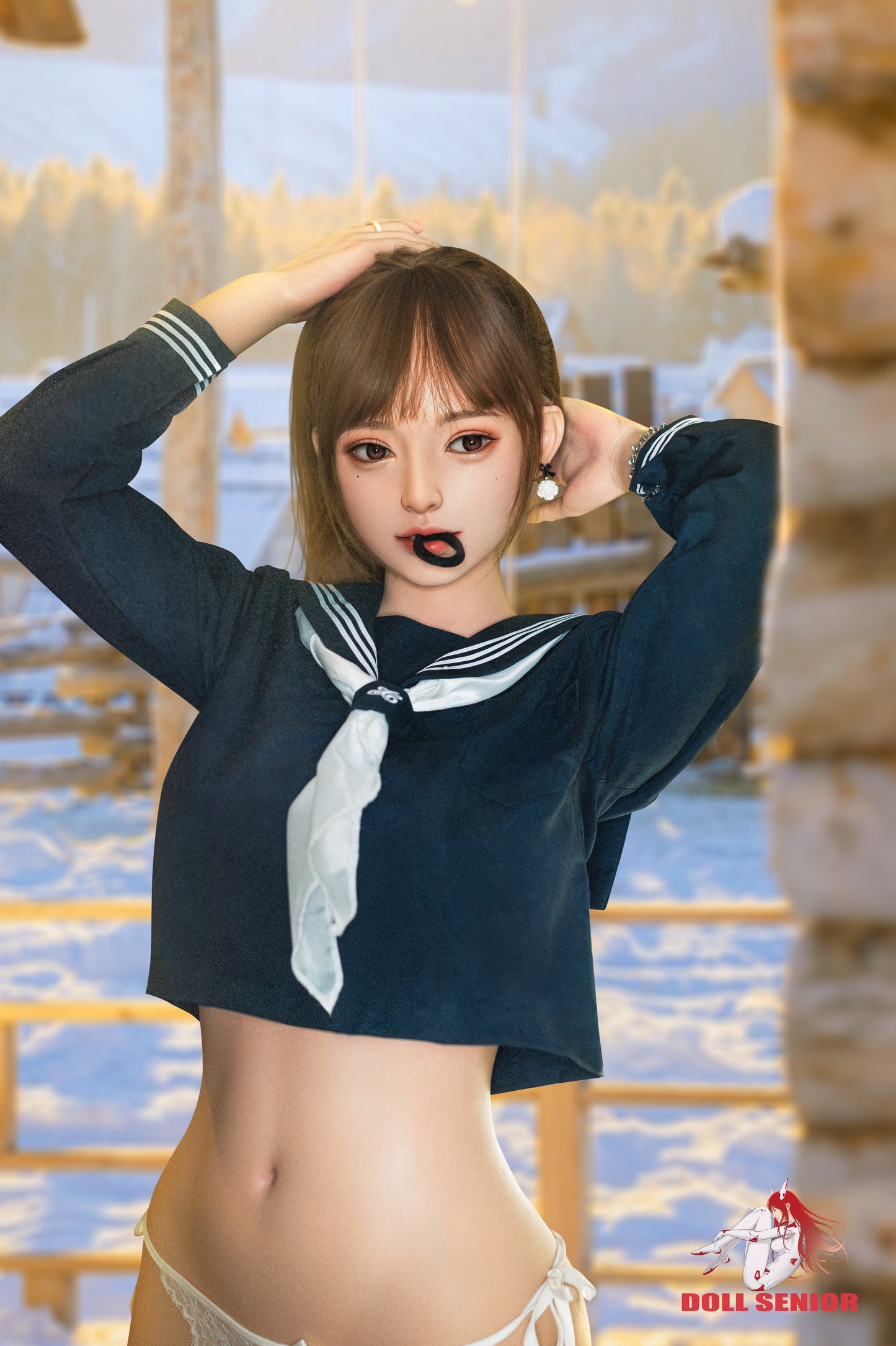 【歌姬Geji】Doll Senior 158cm セクシーシリコンドール